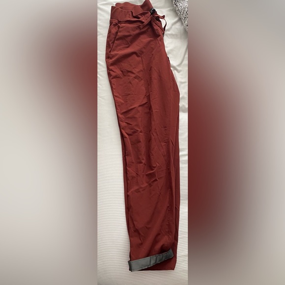 Athleta Midtown Ankle Pant in Rust - Picture 3 of 5